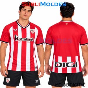 Athletic Club Bilbao Soccer Jersey Sewing Pattern