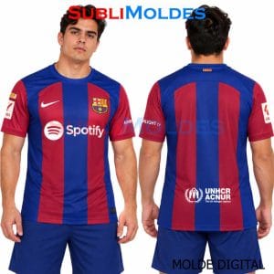 Patrones Digitales 2 Barcelona Soccer Jersey Sewing Pattern