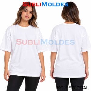 Patrones Digitales 7 Oversized T-Shirt Sewing Pattern