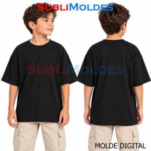 Patrones Digitales 2 Oversized Urban T-Shirt Sewing Pattern