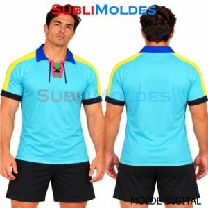Patrones Digitales 2 Polo Shirt with Drawstrings Sewing Pattern