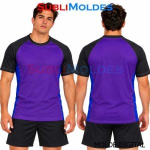 Patrones Digitales 6 Raglan T-Shirt with Side Panels Sewing Pattern
