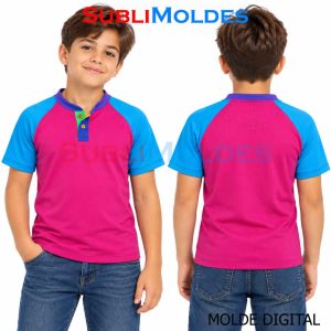 Raglan Placket T-Shirt Sewing Pattern