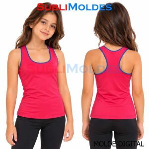 Women's Racerback Tank Top Sewing Pattern