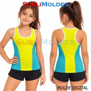 Patrones Digitales 3 Women's Tank Top Sewing Pattern Pack