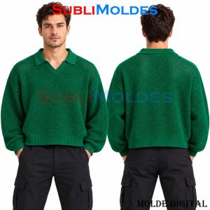 Sewing Pattern Polo Oversize Boxy Fit CAM110-1