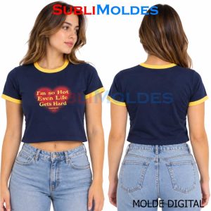 Short Sleeve Crop Top Sewing Pattern